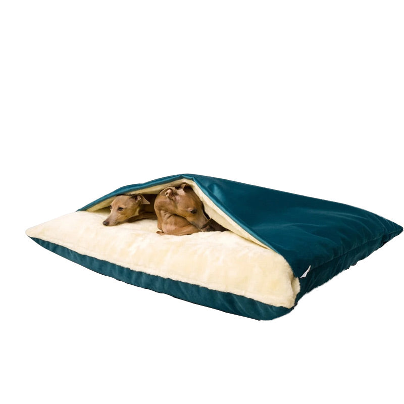 Cozy Winter Sleeping Bag and Pet Mattress for Dogs