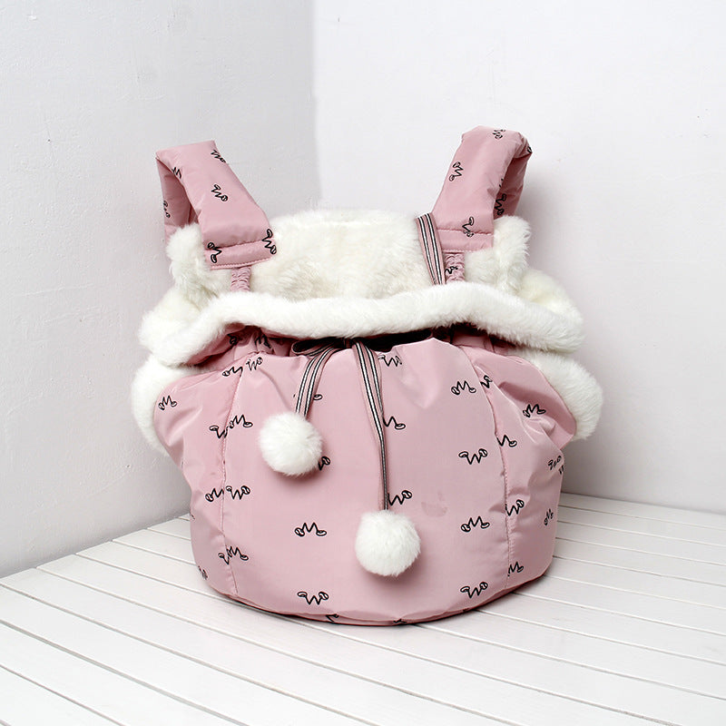 Winter Travel Pet Chest Bag