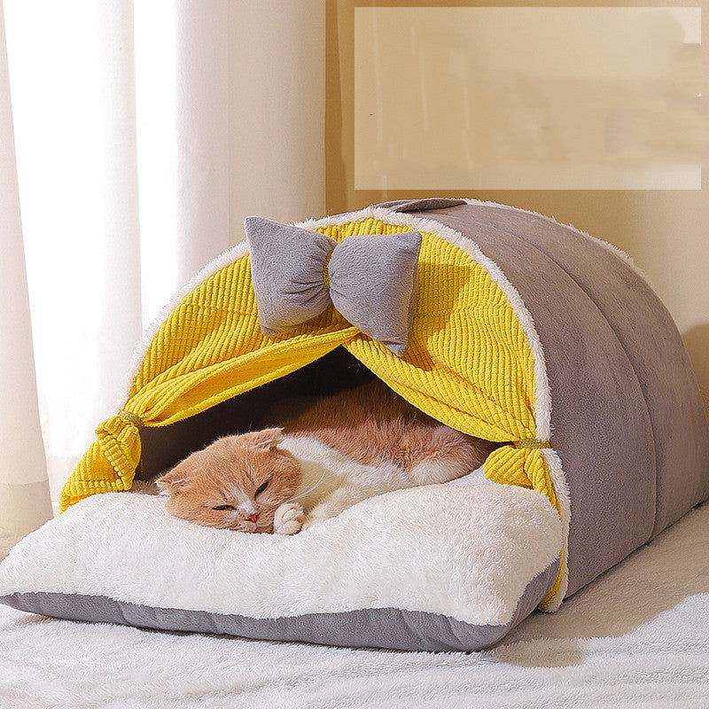 Cat Plush Luxury Comfort Pet Nest