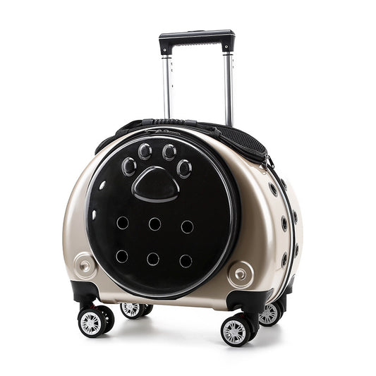 Pet Trolley Case Backpack