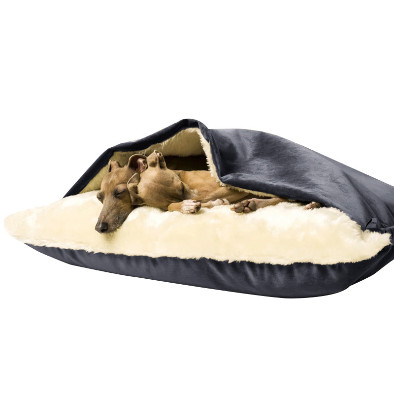 Cozy Winter Sleeping Bag and Pet Mattress for Dogs