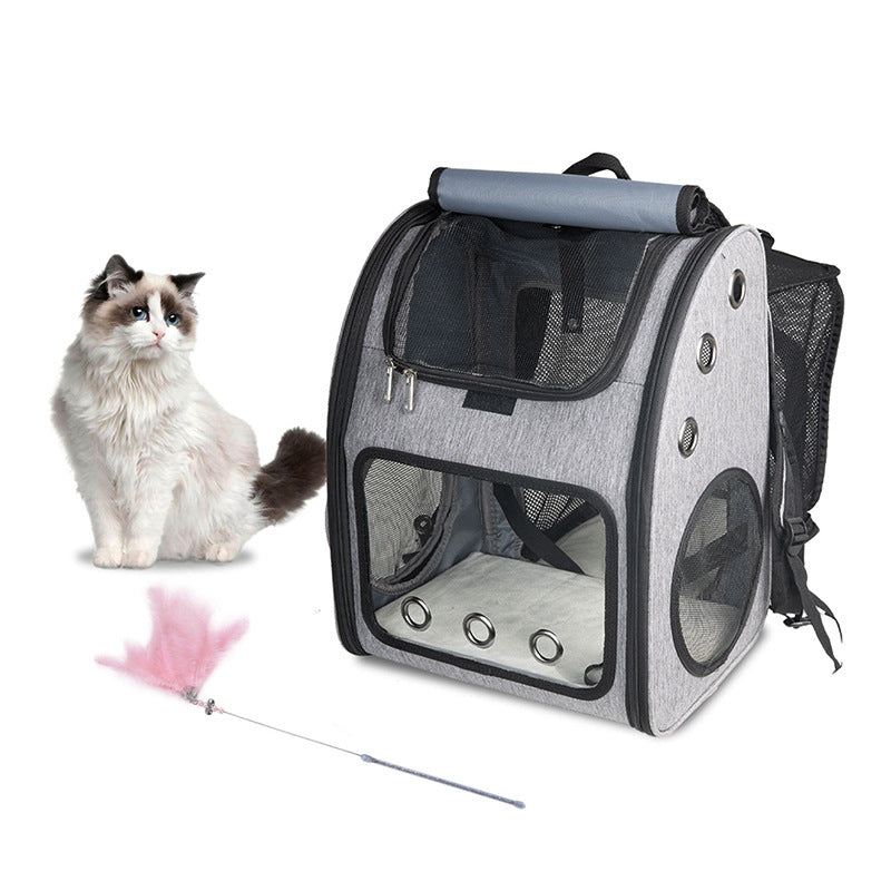 Portable Breathable Fold-able Pet Backpack