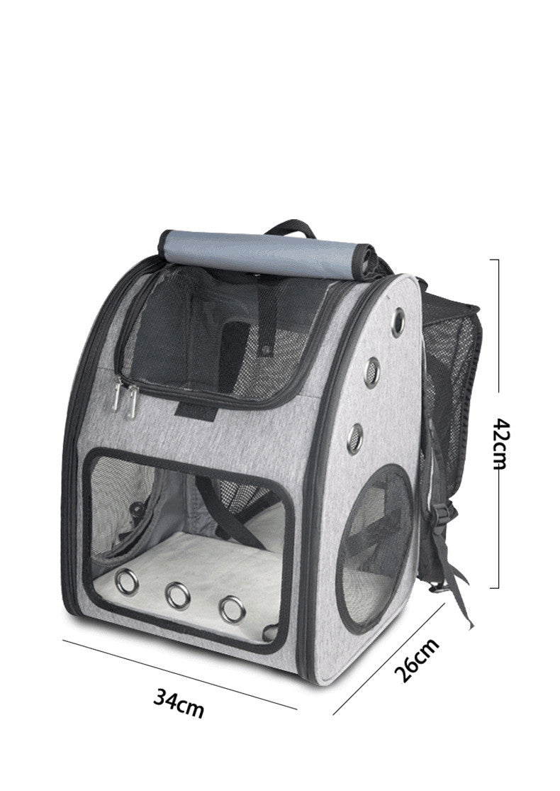 Portable Breathable Fold-able Pet Backpack