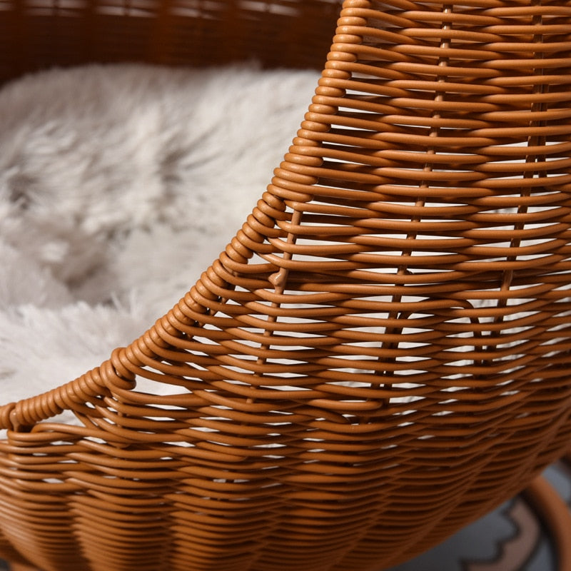 New Cozy Woven Hanging  Pet Bed for Small Dogs and Cats