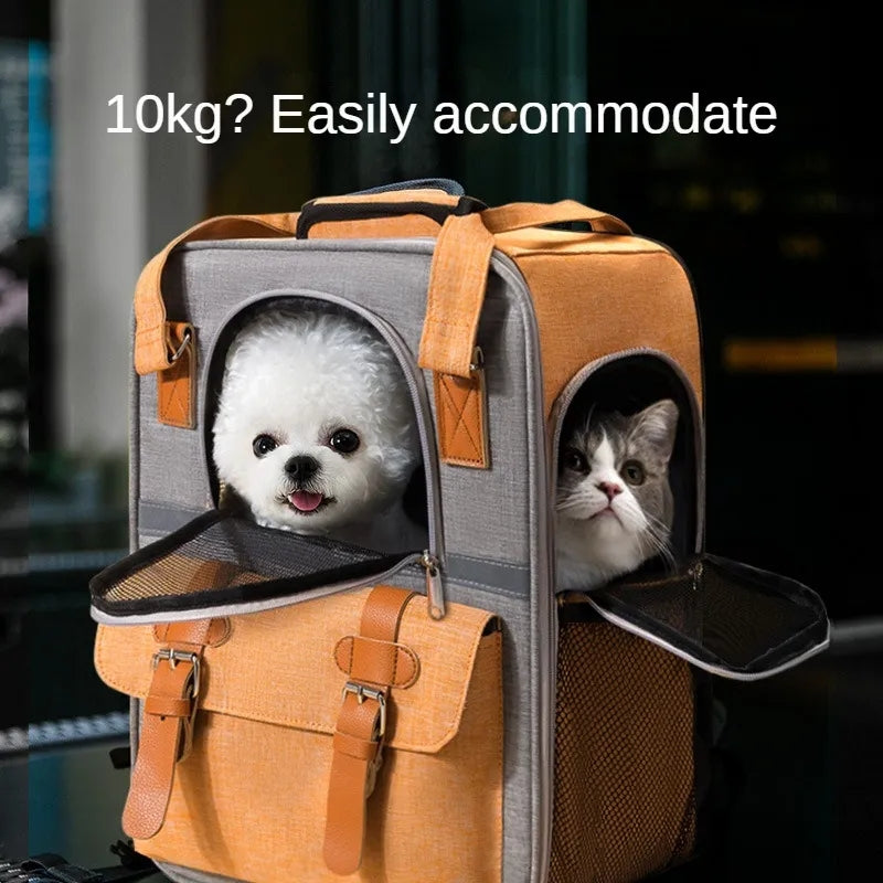 Cat and Dog Backpack