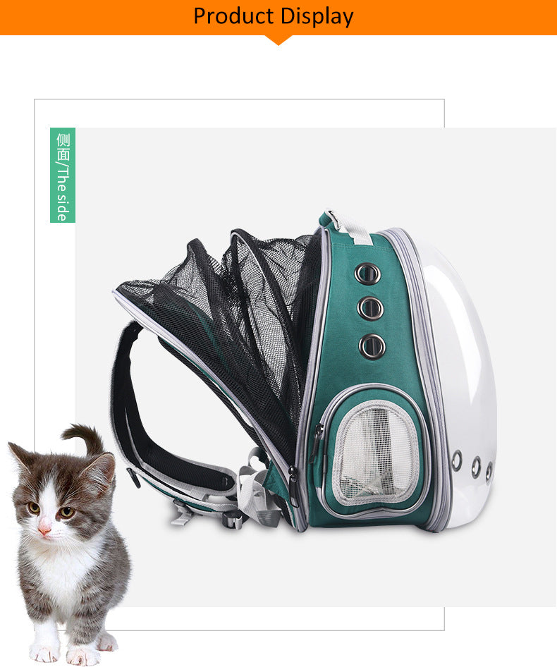 Expandable Cat backpack